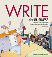 Write for Business 写商业封面