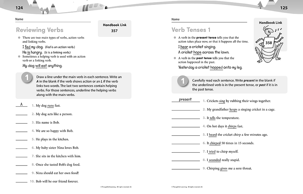 写在Track SkillsBook的124和125页